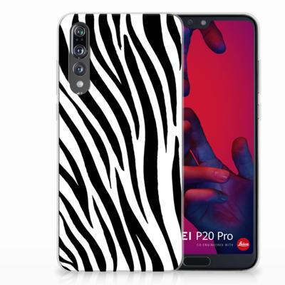 Huawei P20 Pro | TPU Hoesje | Zebra