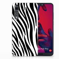 Huawei P20 Pro | TPU Hoesje | Zebra