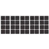 Meubelviltjes - 40x - antislip noppen - 2,5 cm - vierkant - viltglijders Meubelviltjes - 40x - antislip noppen - 2,5 cm - vierkant - viltglijders