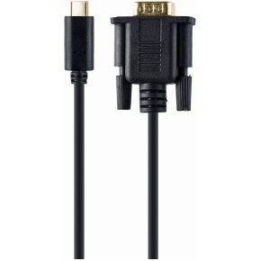 Gembird USB-C naar VGA kabel, 2m