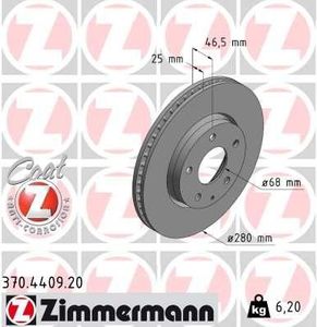 Remschijf COAT Z 370440920