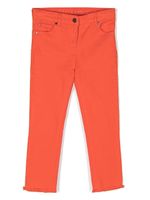 Stella McCartney Kids jean droit à taille mi-haute - Orange - thumbnail