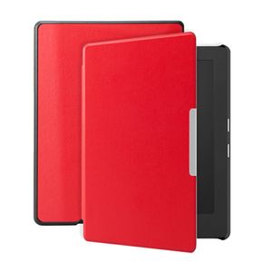 Lunso - Kobo Aura H20 Edition 1 hoes (6.8 inch) - sleep cover - Rood