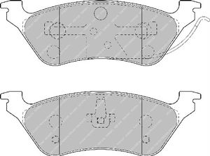 Remblokken set FDB1475