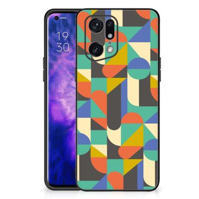 OPPO Find X5 Pro Back Case Funky Retro