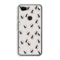 Miauw: Google Pixel 3a Transparant Hoesje