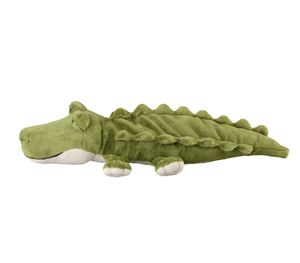 Magnetron warmte knuffel krokodil groen 35 cm   -