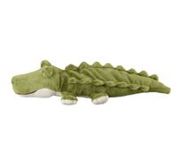 Magnetron warmte knuffel krokodil groen 35 cm   - - thumbnail