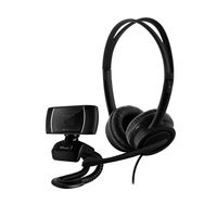 Trust webcam + headset Doba 2-in-1 Home Office Set - thumbnail