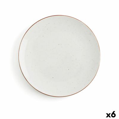 Dinerbord Ariane Terra Beige Keramisch Ø 27 cm (6 Stuks)