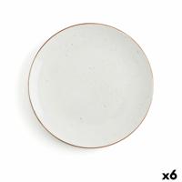 Dinerbord Ariane Terra Beige Keramisch Ø 27 cm (6 Stuks)
