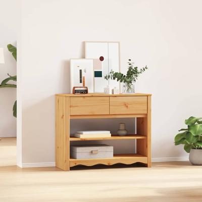 Wandtafel Drammen Eiken 89,5 x 37 x 73 cm Massief grenenhout