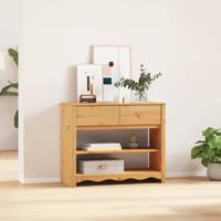 Wandtafel Drammen Eiken 89,5 x 37 x 73 cm Massief grenenhout