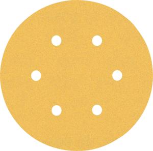 Bosch Accessoires Expert C470 schuurpapier voor excenterschuurmachines 150 mm, 6 gaten, K60/120/240 6-delig - 2608900822