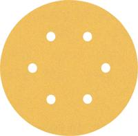 Bosch Accessoires Expert C470 schuurpapier voor excenterschuurmachines 150 mm, 6 gaten, K60/120/240 6-delig - 2608900822