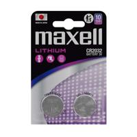 Maxell CR2032 Lithium batterijset 2 stuks.