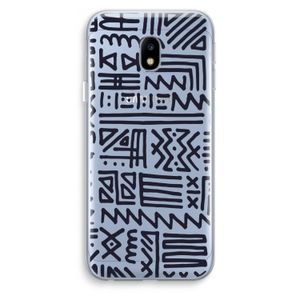 Marrakech print: Samsung Galaxy J3 (2017) Transparant Hoesje