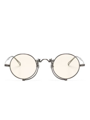 Matsuda lunettes de soleil rondes 10601H - Argent