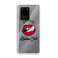 Badass Babes Club: Samsung Galaxy S20 Ultra Transparant Hoesje