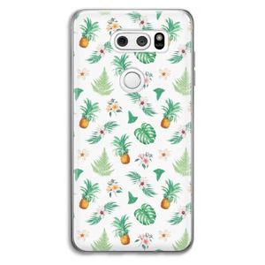 Ananas bladeren: LG V30 Transparant Hoesje