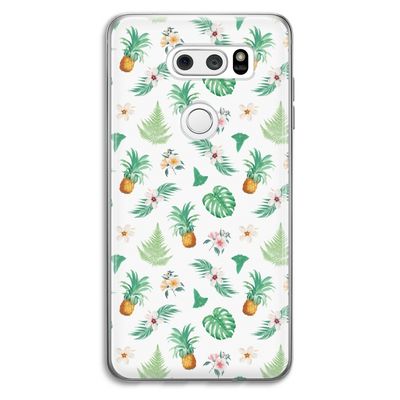 Ananas bladeren: LG V30 Transparant Hoesje