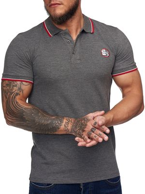 Poloshirt - heren - Antraciet - 1403 Poloshirt - heren - Antraciet - 1403