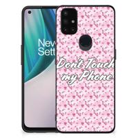 OnePlus Nord N10 5G | Telefoon Hoesje | Flowers Pink DTMP