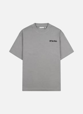 Off The Pitch Wardrobe Essentials T-Shirt Heren Grijs - Maat XS - Kleur: Grijs | Soccerfanshop