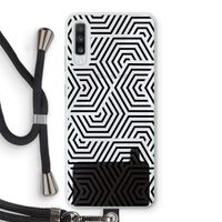Magic pattern: Samsung Galaxy A70 Transparant Hoesje met koord