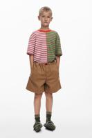 Korte broek met stiksels - BROWN - 11/12