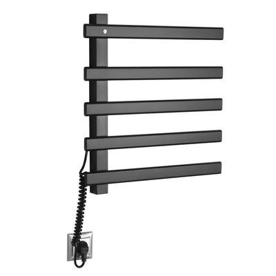 Handdoekradiator Sapho Elcor 48x52 cm 85 Watt Mat Zwart Sapho
