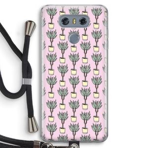Boompje: LG G6 Transparant Hoesje met koord