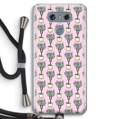 Boompje: LG G6 Transparant Hoesje met koord