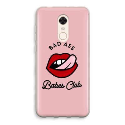 Badass Babes Club: Xiaomi Redmi 5 Transparant Hoesje