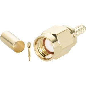 TRU COMPONENTS 1579412 SMA-connector Stekker, recht 1 stuk(s)