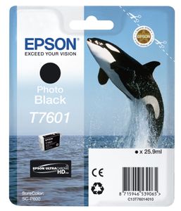 Epson inktpatroon foto zwart T 7601