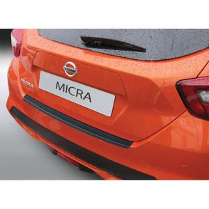 Bumper beschermer passend voor Nissan Micra K14 2017- Zwart GRRBP993