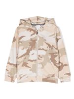 Givenchy Kids hoodie zippé à imprimé camouflage - Tons neutres - thumbnail