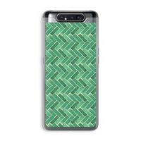 Moroccan tiles 2: Samsung Galaxy A80 Transparant Hoesje