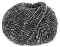 Lana Grossa Natural Alpaca Pelo 004 Donkergrijs Gemeleerd