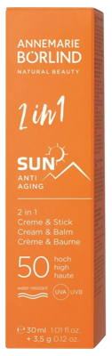 Annemarie Borlind Sun Anti-Aging 2-in-1 Cream & Balm Stick SPF50
