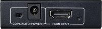 SpeaKa Professional SP-HDS-110 1 + 2 poorten HDMI-splitter 3840 x 2160 Pixel Zwart - thumbnail