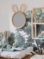 Rotan spiegel Konijn rotan