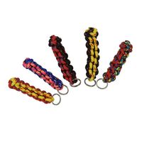 Pro+ Sleutelhanger Met Ring, Kort (Neon) En Sterk Gevlochten (Prijs Per Stuk) - thumbnail