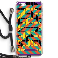 Skew Bee 2: iPhone 5 / 5S / SE Transparant Hoesje met koord
