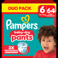 Pampers BabyDry Pants Luierbroekjes Maat 6, 64 Luierbroekjes bij Jumbo