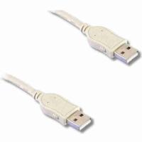 USB 2.0 Hi-Speed kabel, type A mannelijk / type A mannelijk, 1m80