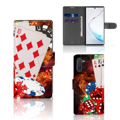 Samsung Galaxy Note 10 | Wallet Case | met Pasjes | Casino