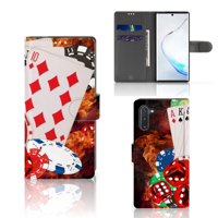 Samsung Galaxy Note 10 | Wallet Case | met Pasjes | Casino Samsung Galaxy Note 10 | Wallet Case | met Pasjes | Casino