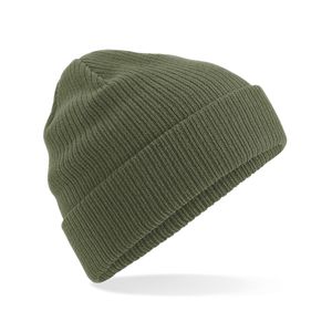 Commando beanie organic wintermuts in het olijf groen